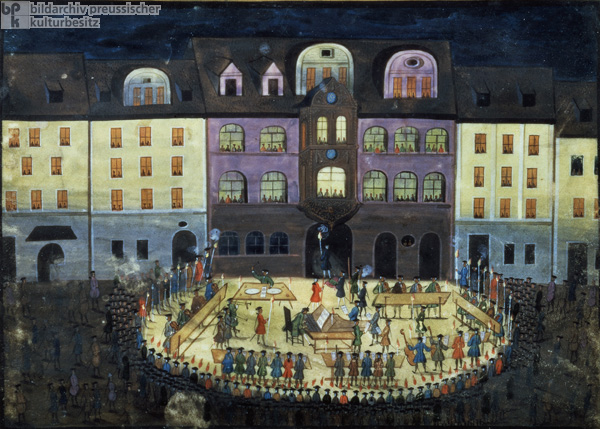 Evening Music at a Hamburg Musical College (c. 1740)